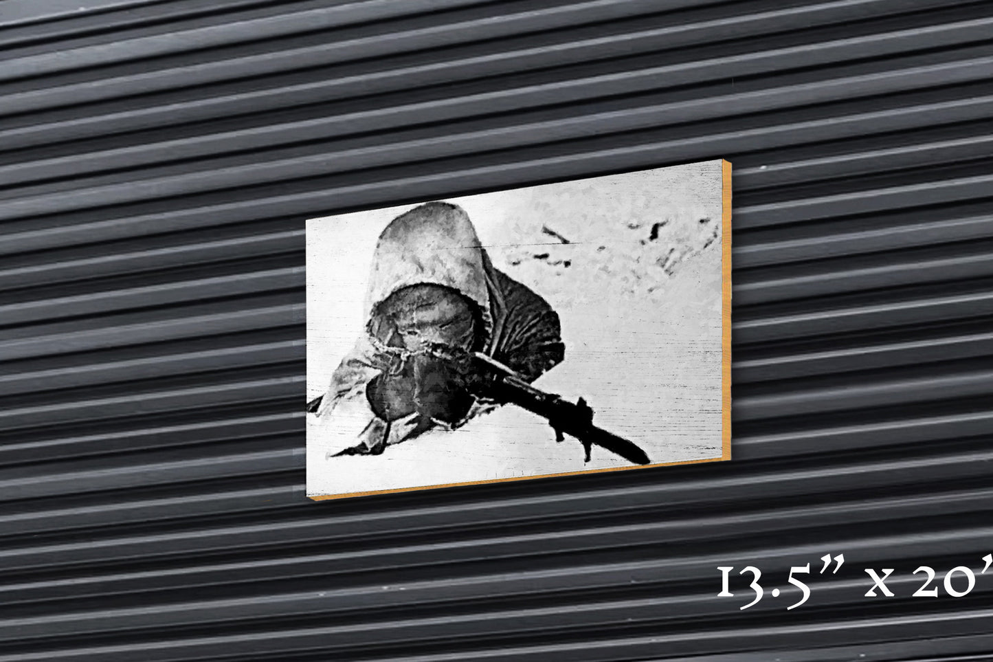 Finnish Reaper - Wood Print