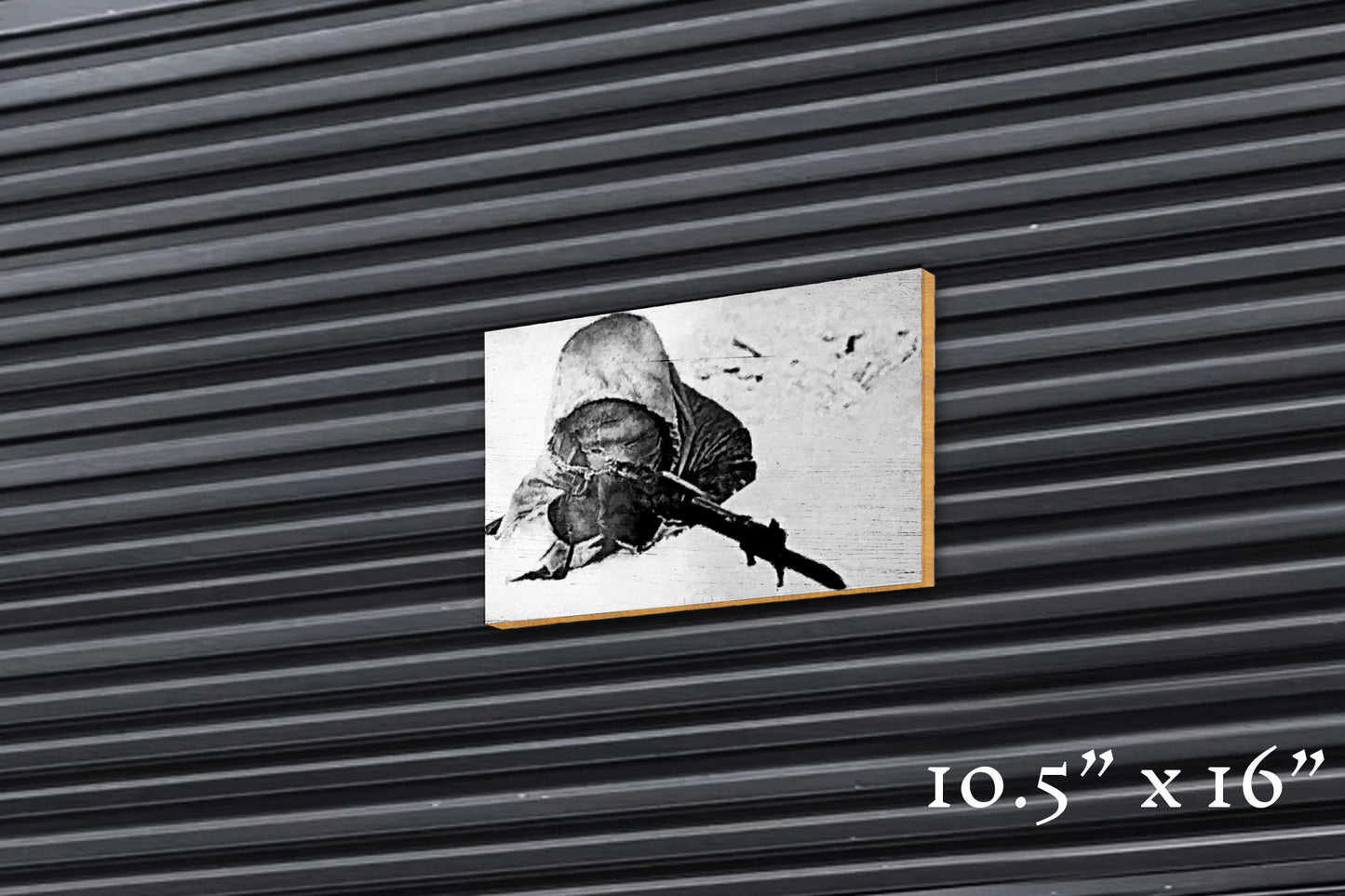 Finnish Reaper - Wood Print