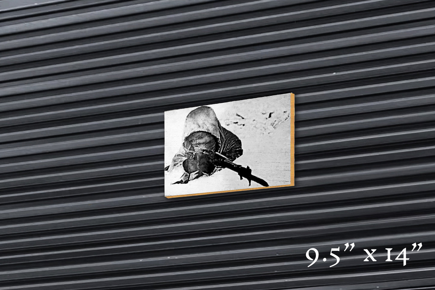 Finnish Reaper - Wood Print