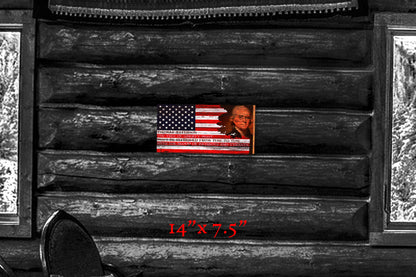 Wise Words of Thomas Jefferson - Wood Print