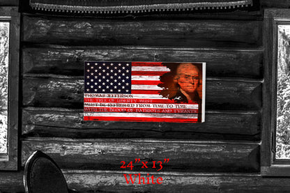 Wise Words of Thomas Jefferson - Canvas Print