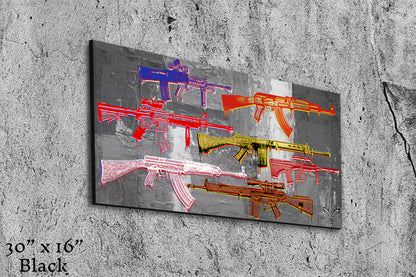 Weapons Of The World - Canvas Print