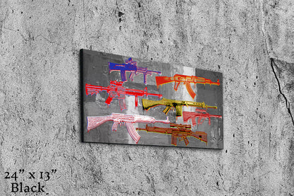 Weapons Of The World - Canvas Print