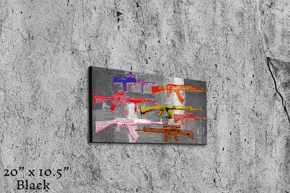 Weapons Of The World - Canvas Print