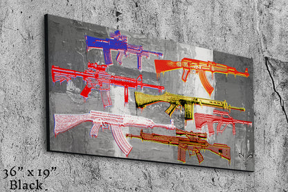 Weapons Of The World - Canvas Print