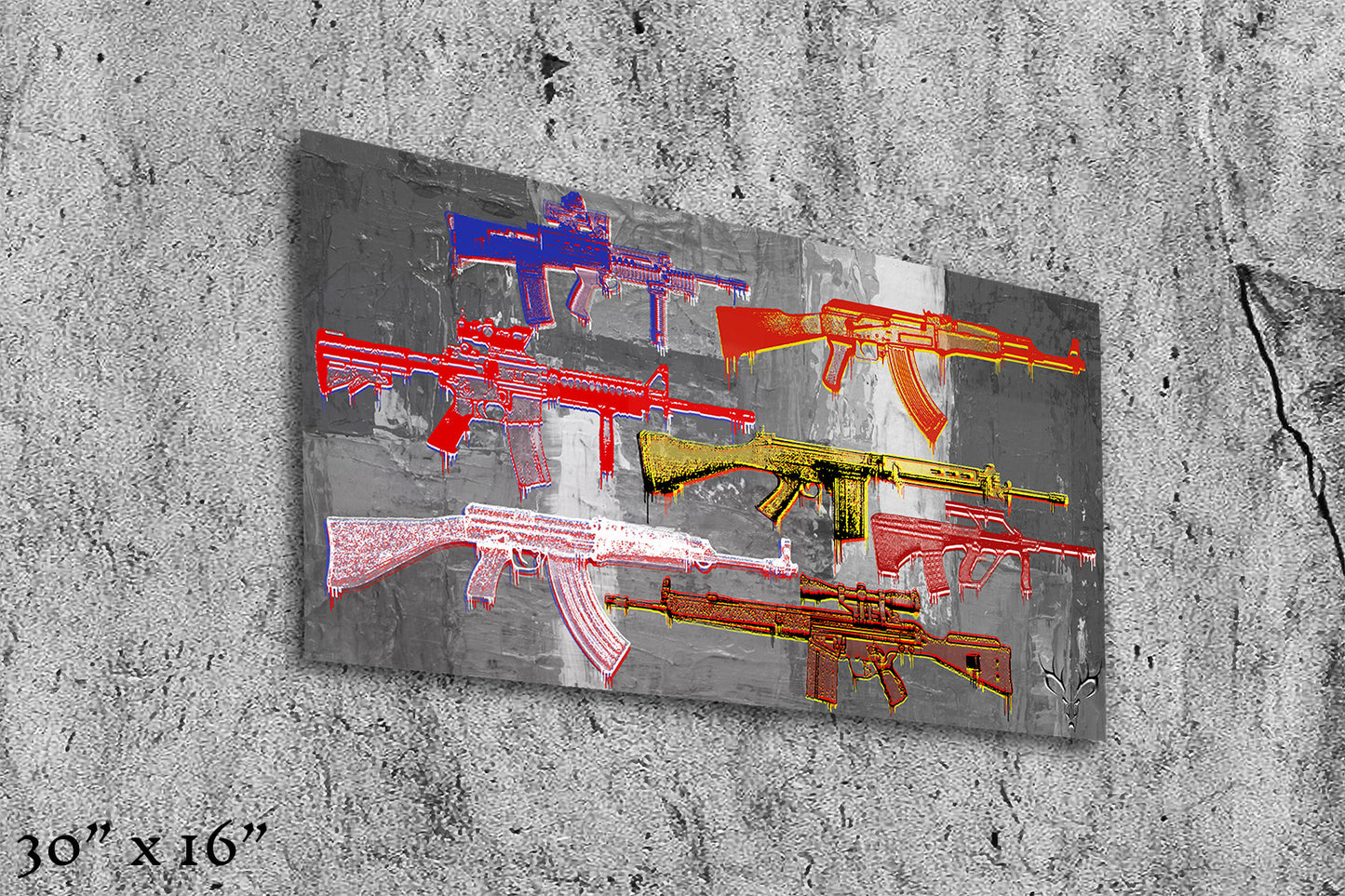 Weapons Of The World - Metal Print