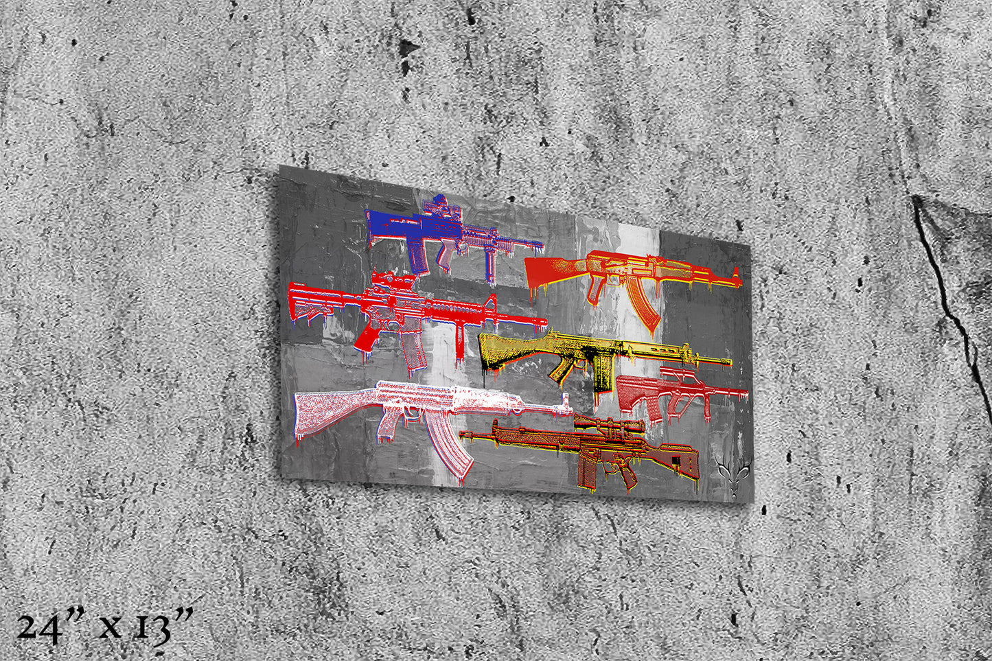 Weapons Of The World - Metal Print