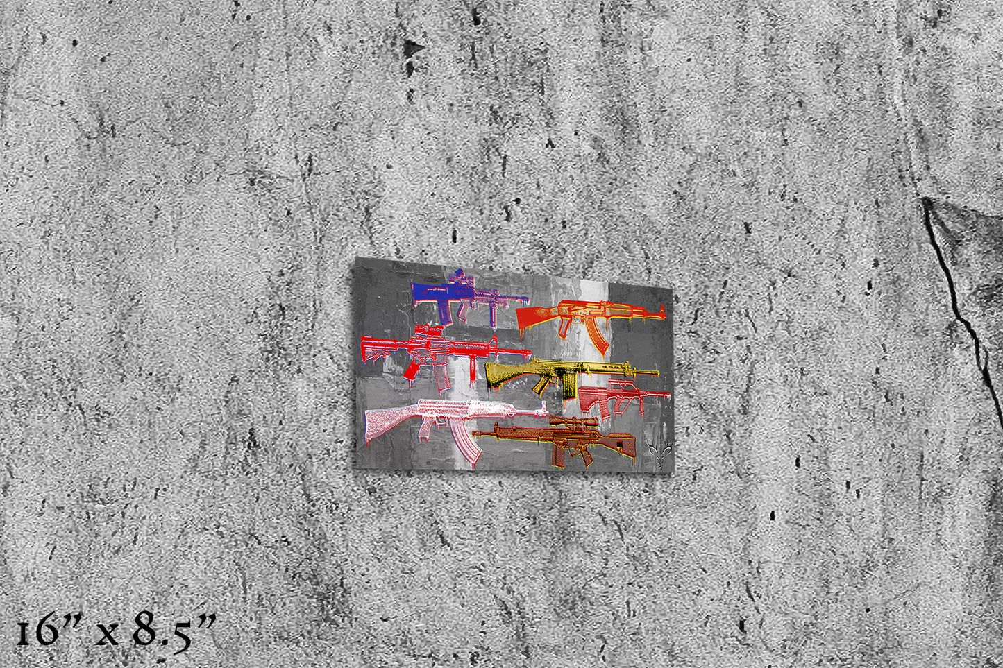 Weapons Of The World - Metal Print