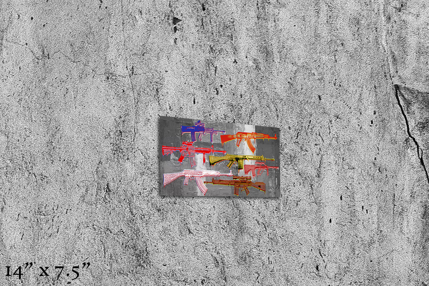 Weapons Of The World - Metal Print