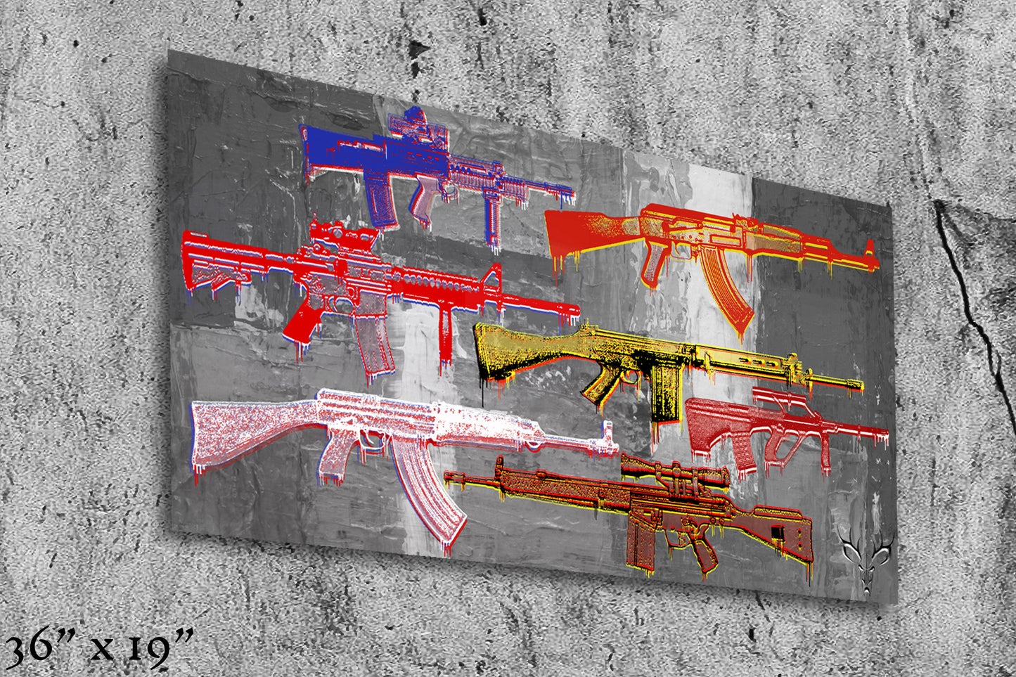 Weapons Of The World - Metal Print