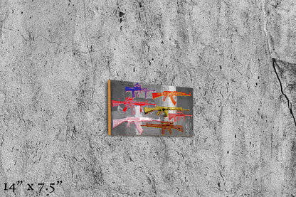 Weapons Of The World - Wood Print