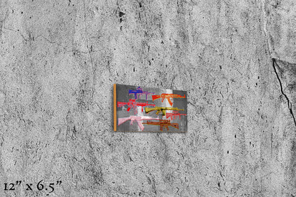 Weapons Of The World - Wood Print