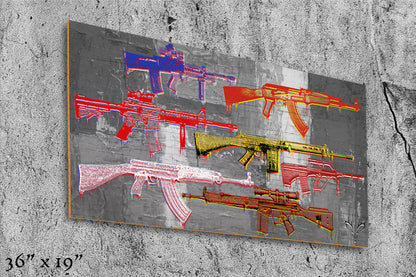 Weapons Of The World - Wood Print