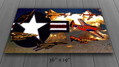 Lords of the Sky - Metal Print