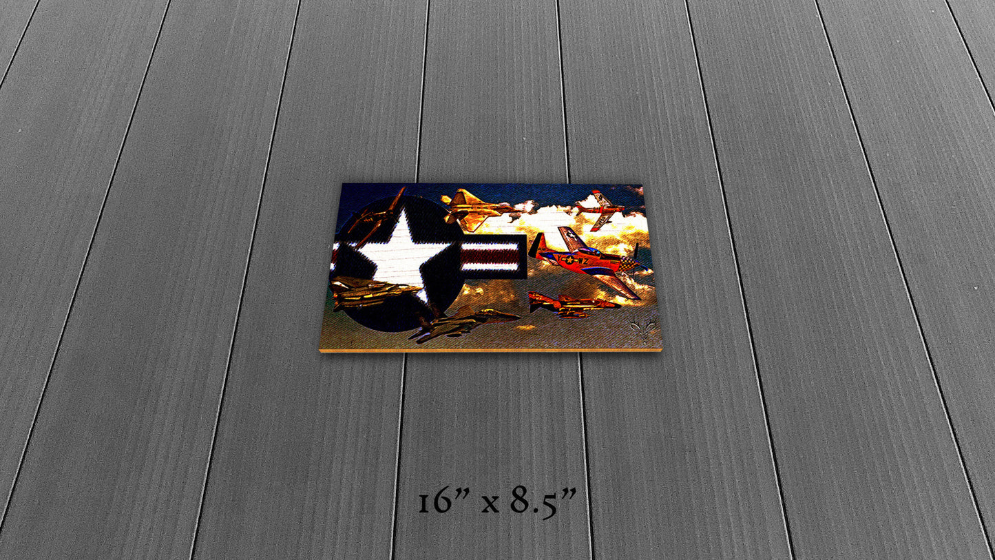 Lords of the Sky - Wood Print