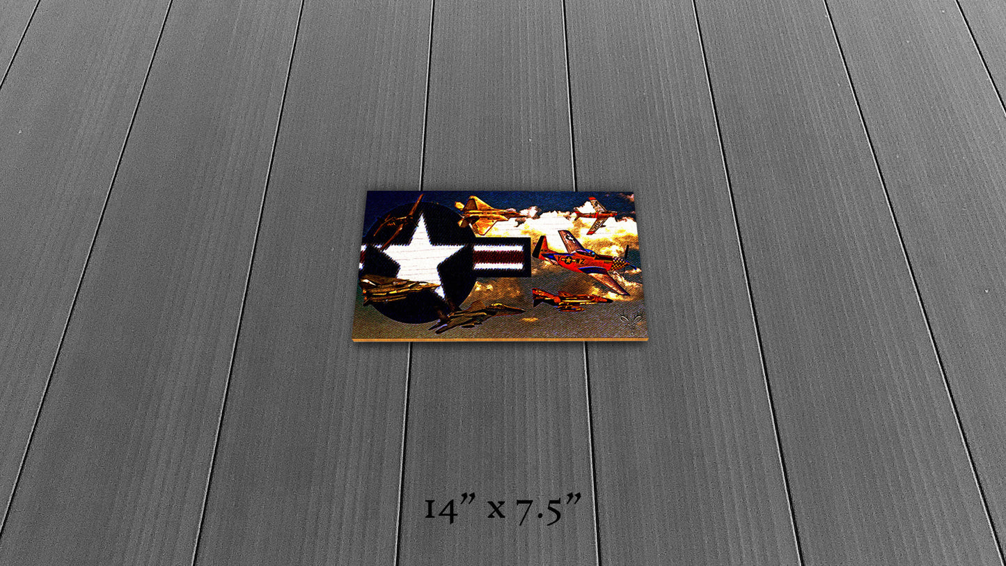 Lords of the Sky - Wood Print