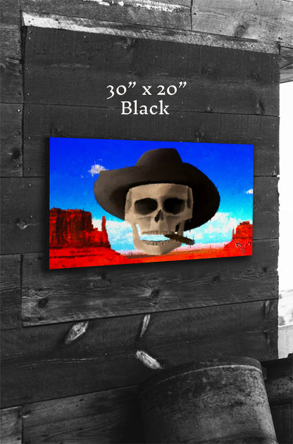 Western Skies and Sand - Canvas Print