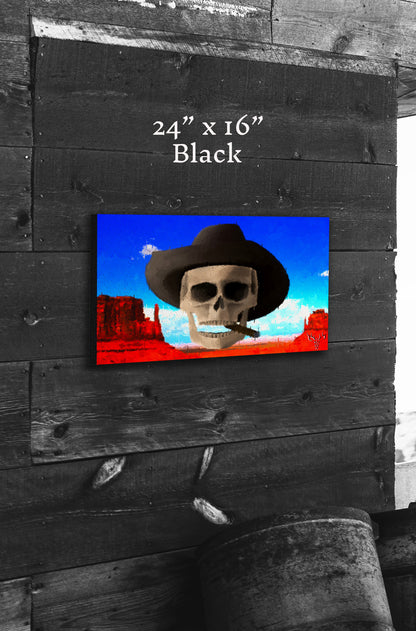 Western Skies and Sand - Canvas Print