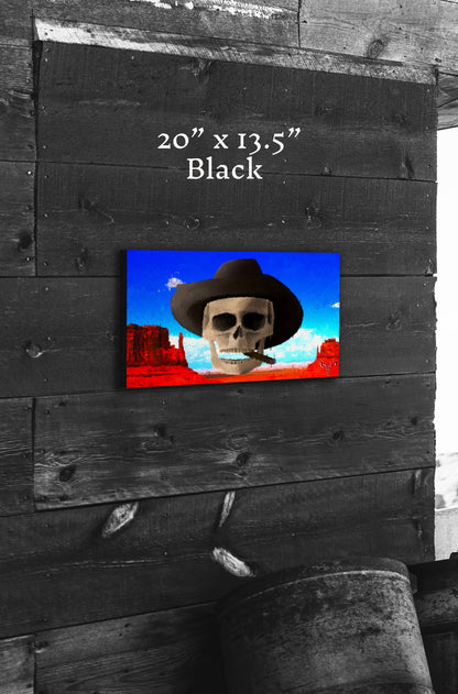 Western Skies and Sand - Canvas Print