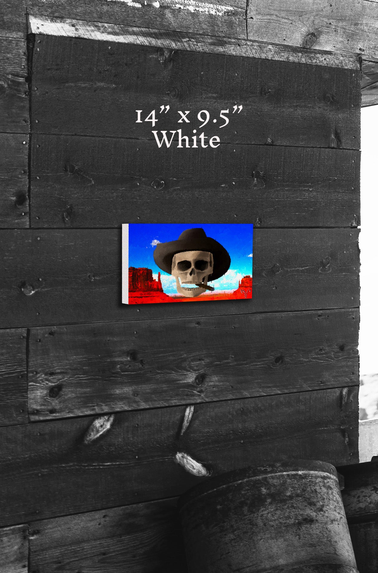 Western Skies and Sand - Canvas Print