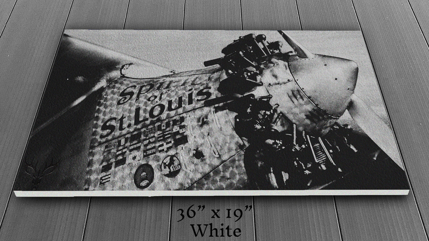 First to Cross - Canvas Print