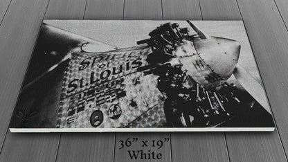 First to Cross - Canvas Print