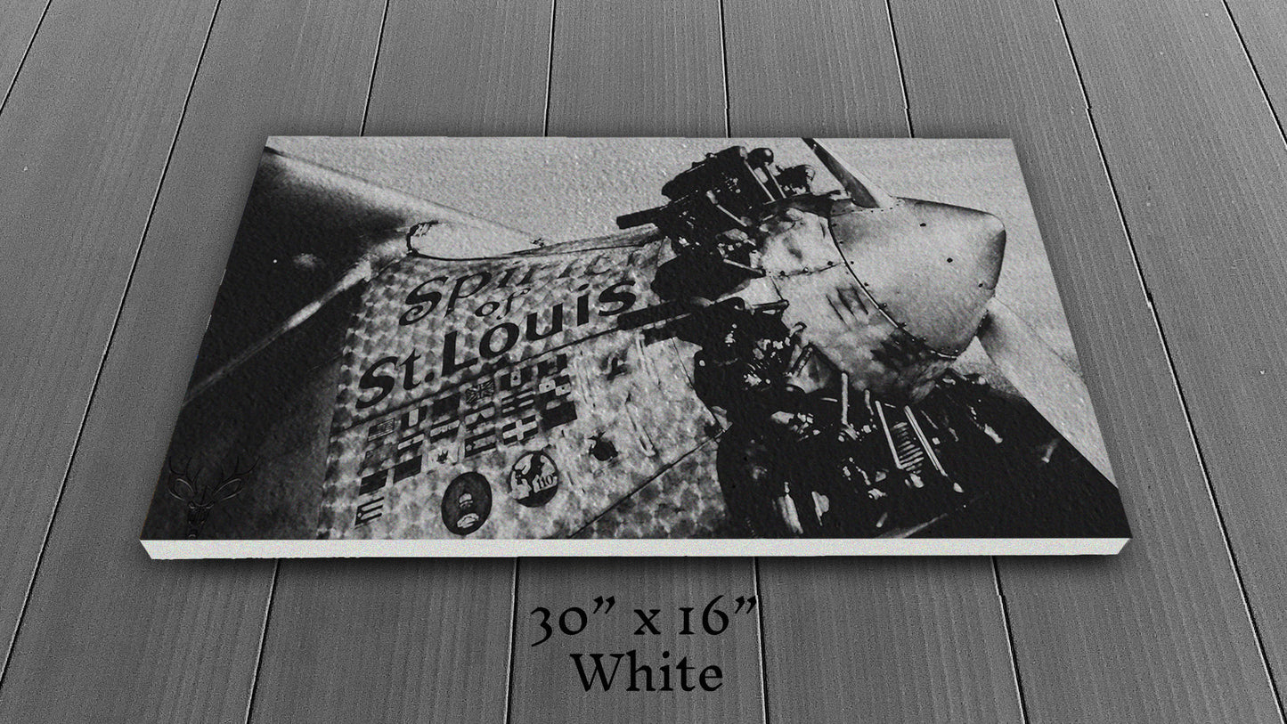 First to Cross - Canvas Print