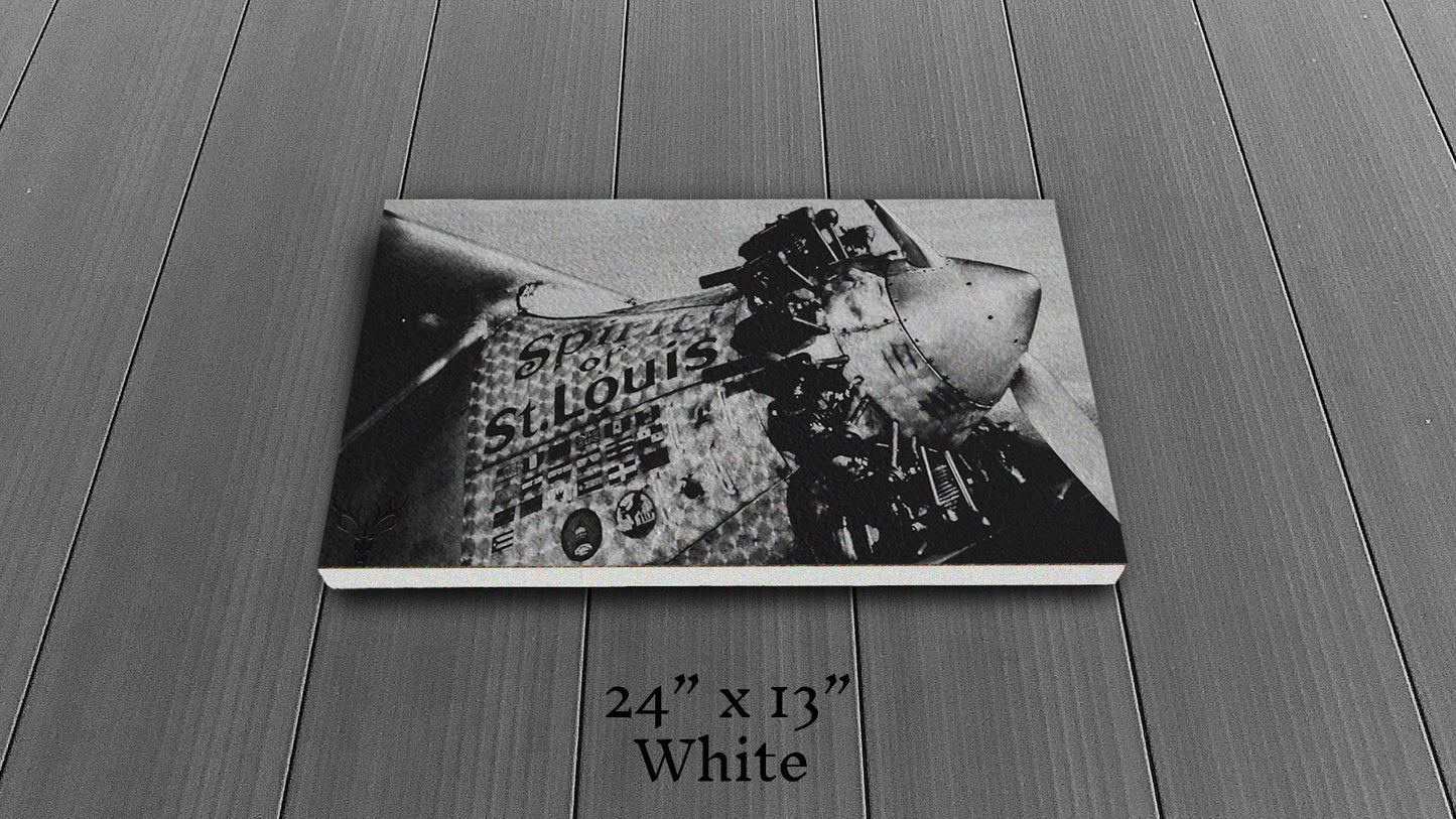 First to Cross - Canvas Print