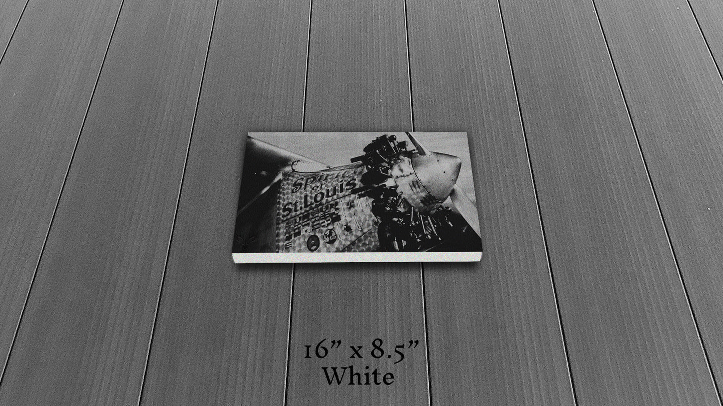 First to Cross - Canvas Print