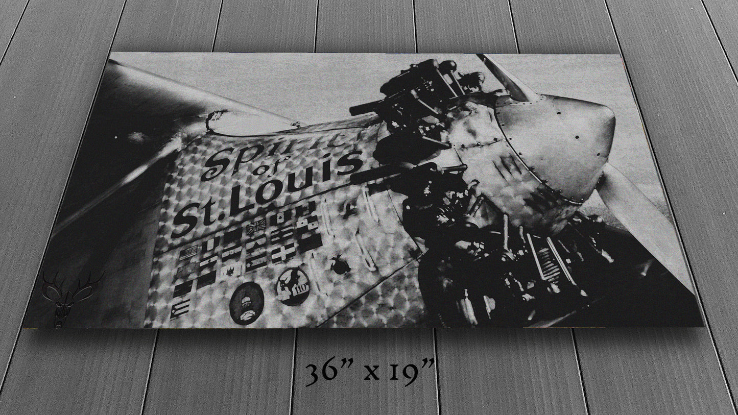 First to Cross - Metal Print