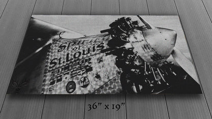 First to Cross - Metal Print