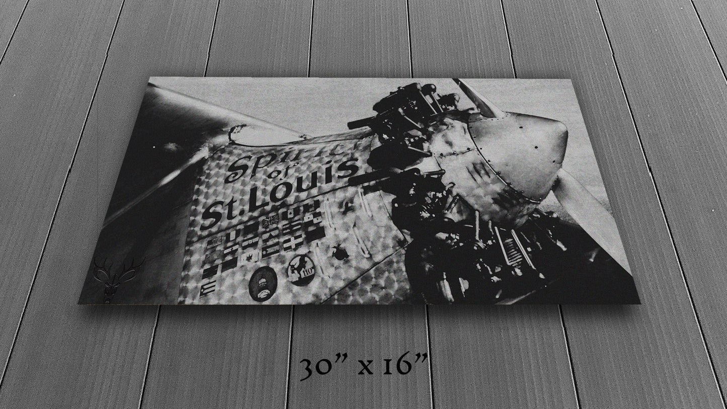 First to Cross - Metal Print