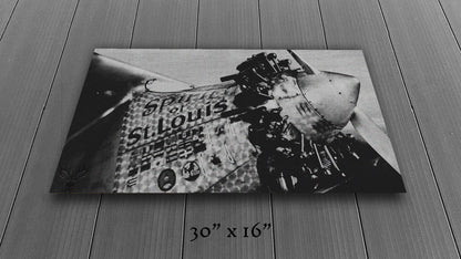 First to Cross - Metal Print