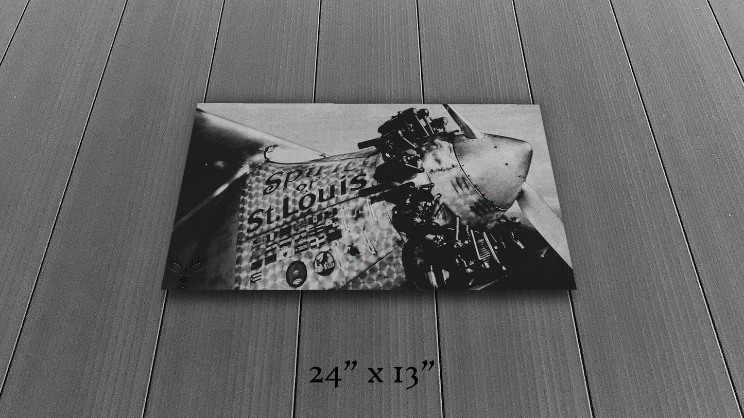 First to Cross - Metal Print