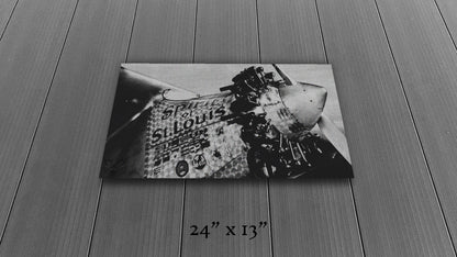 First to Cross - Metal Print