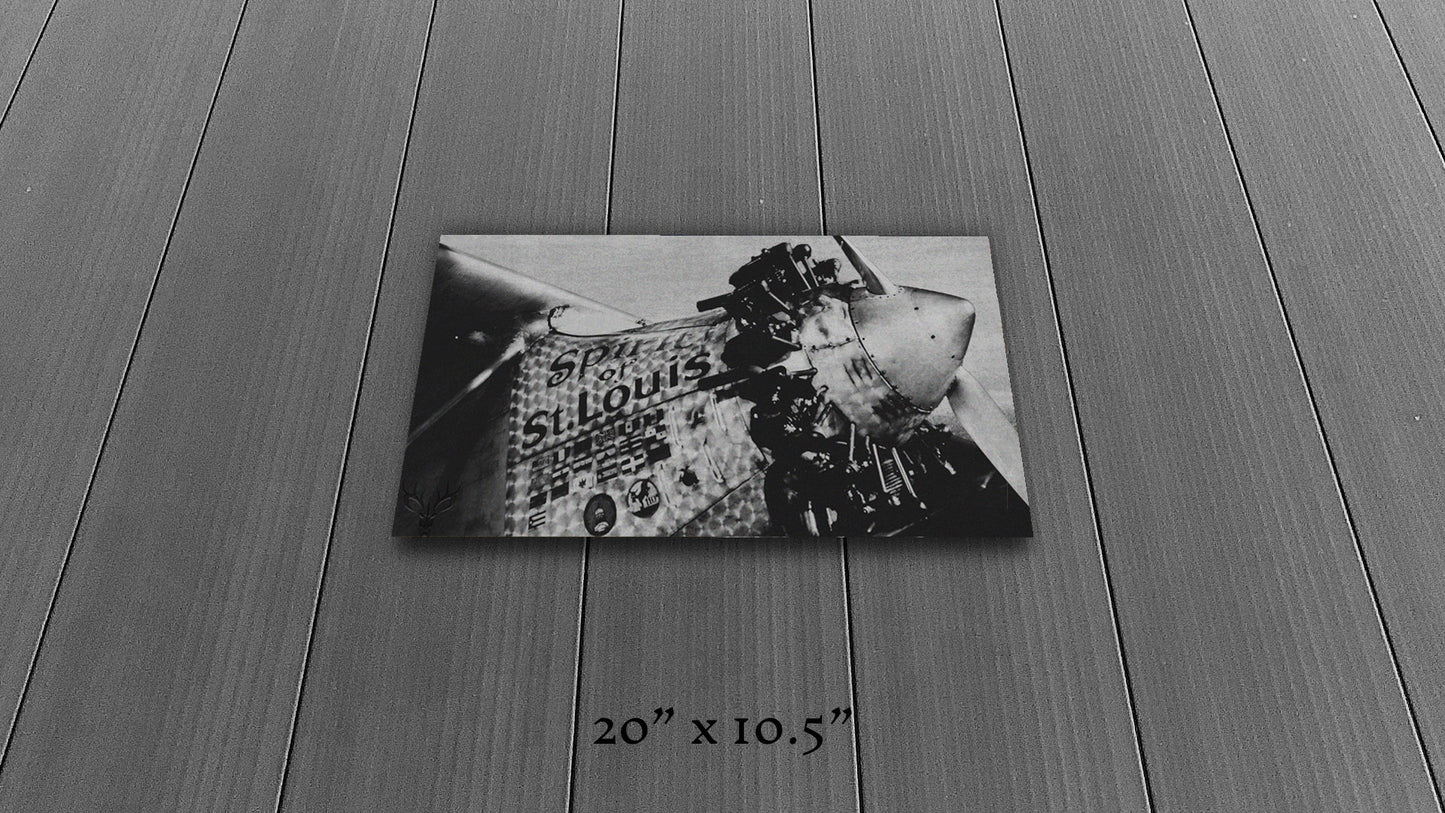 First to Cross - Metal Print