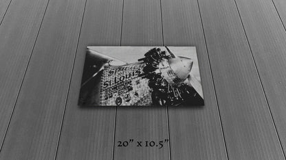 First to Cross - Metal Print