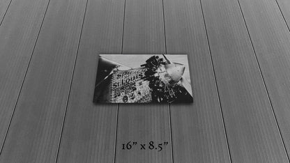 First to Cross - Metal Print