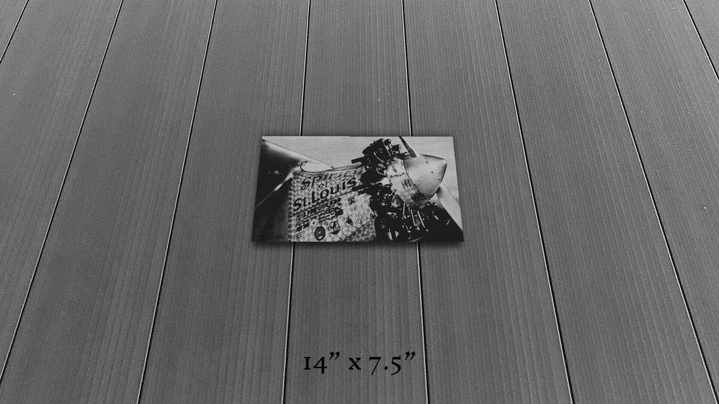 First to Cross - Metal Print