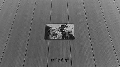 First to Cross - Metal Print