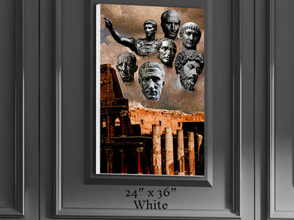 The Senate and People of Rome - Canvas Print