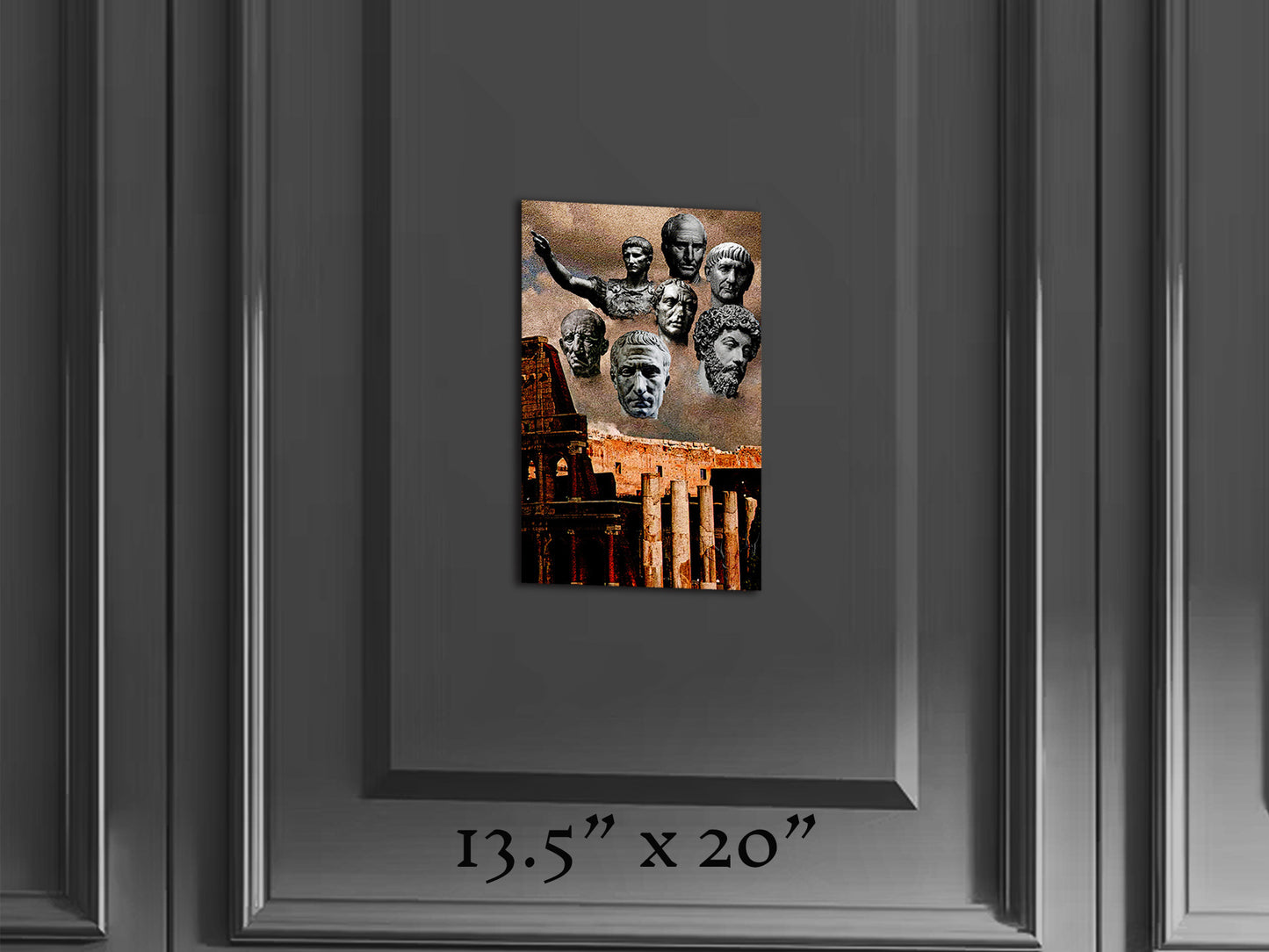 The Senate and People of Rome - Metal Print