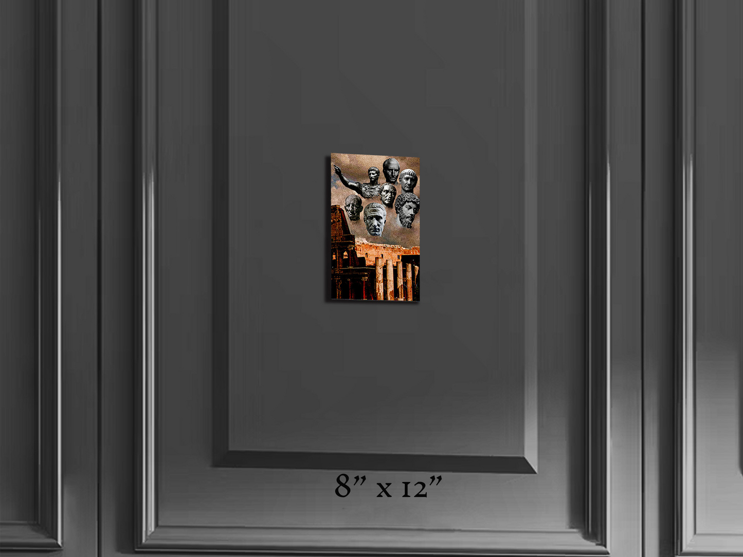 The Senate and People of Rome - Metal Print