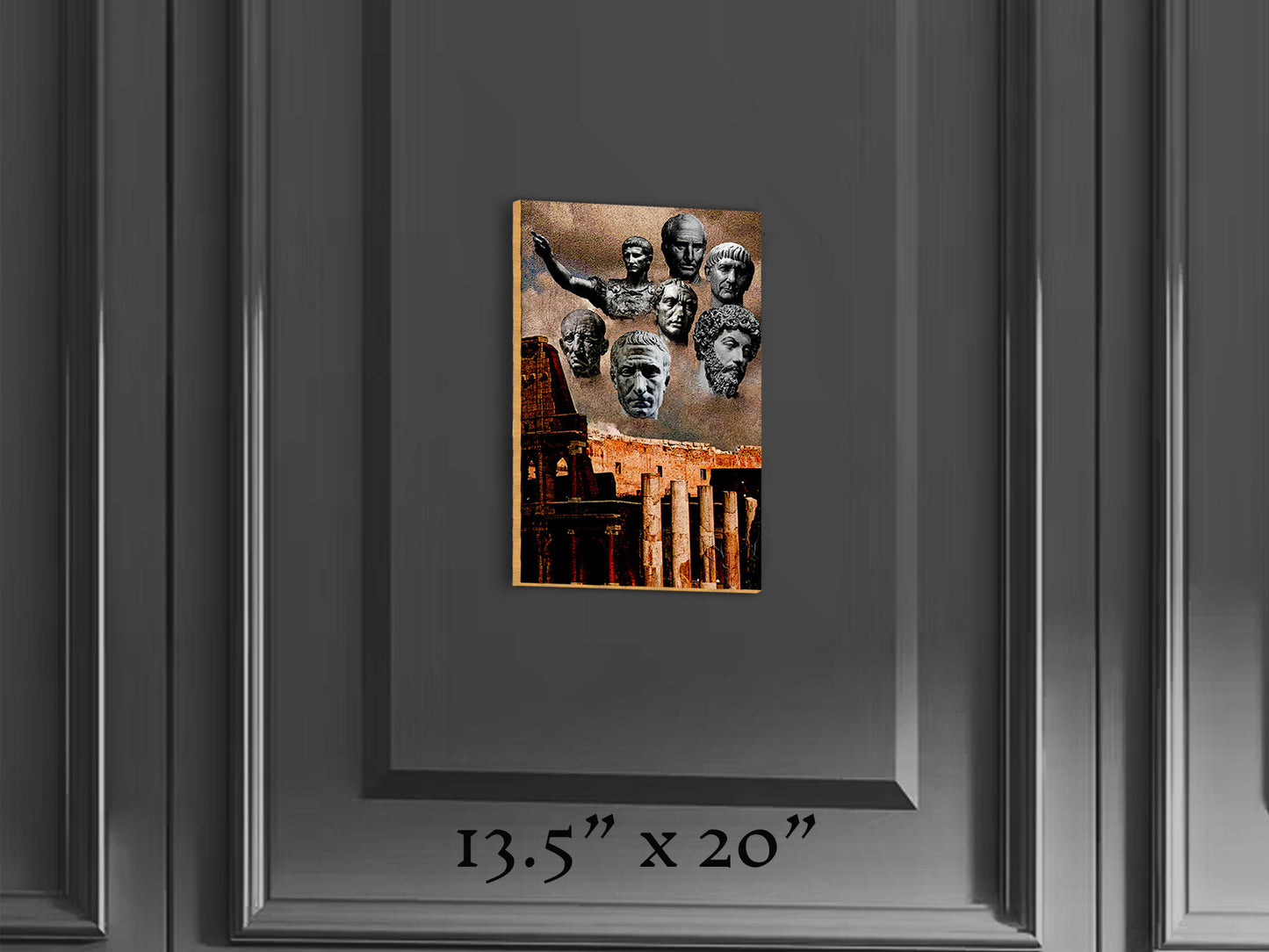 The Senate and People of Rome - Wood Print