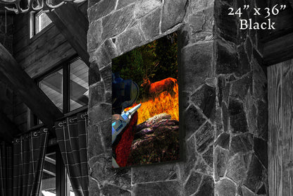 Warrior in the Garden - Canvas Print