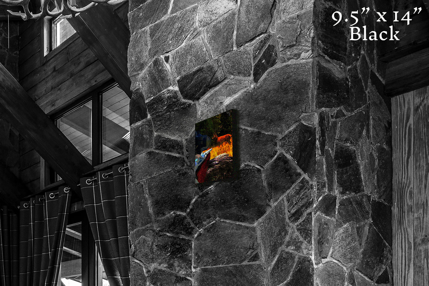 Warrior in the Garden - Canvas Print