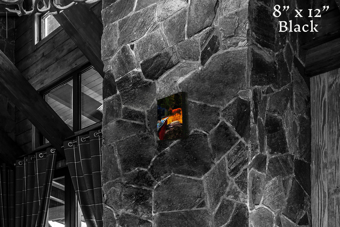 Warrior in the Garden - Canvas Print