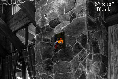 Warrior in the Garden - Canvas Print