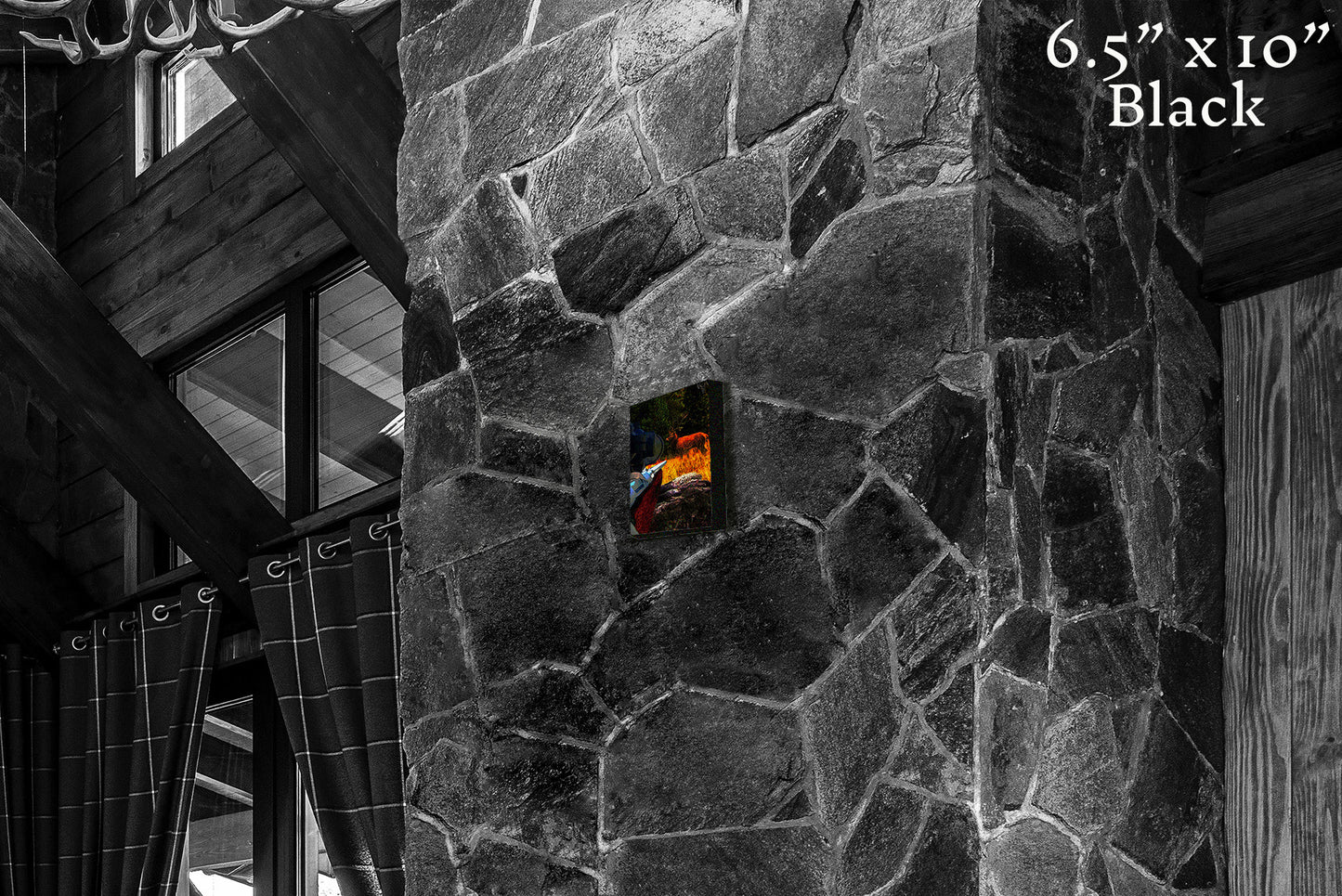 Warrior in the Garden - Canvas Print