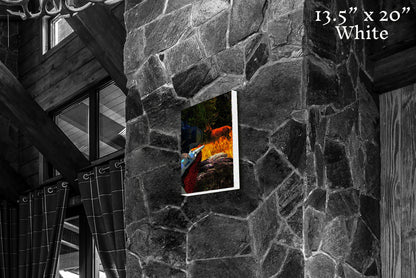 Warrior in the Garden - Canvas Print